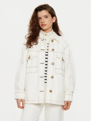 Obrázek produktu Tommy Hilfiger džínová košile WW0WW43728 Bílá Relaxed Fit