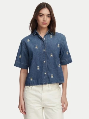 Obrázek produktu Tommy Hilfiger džínová košile WW0WW50624 Modrá Relaxed Fit