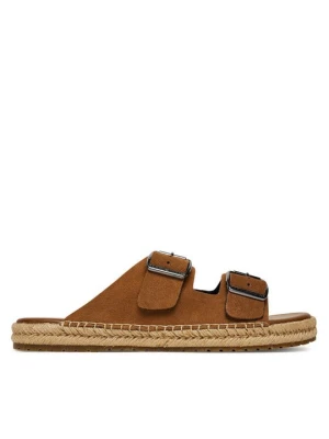 Obrázek produktu Tommy Hilfiger Espadrilky Flex Jutte Hilfiger Suede Sandal FM0FM05503 Hnědá