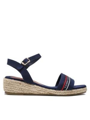 Obrázek produktu Tommy Hilfiger Espadrilky Rope Wedge Sandal T3A7-32777-0048 M Tmavomodrá