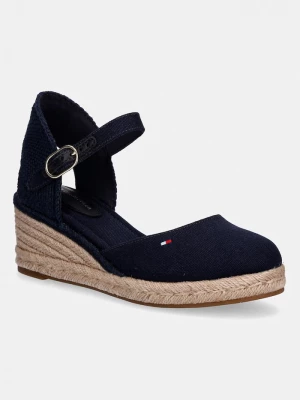 Obrázek produktu Tommy Hilfiger espadrily dámské MID WEDGE ESPAD CLOSED TOE námořnická modř