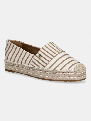 Obrázek produktu Tommy Hilfiger espadrily dámské TH PLATFORM ESPADRILLE STRIPES béžová