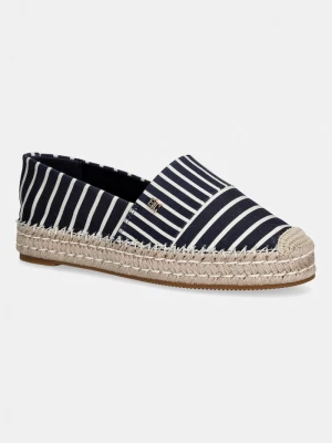Obrázek produktu Tommy Hilfiger espadrily dámské TH PLATFORM ESPADRILLE STRIPES námořnická modř