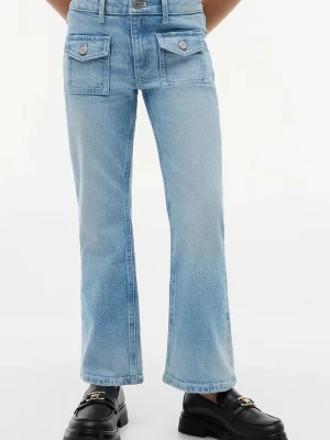 Obrázek produktu Tommy Hilfiger flare džíny dětské FLARE modrá