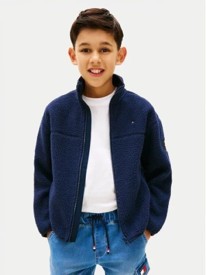 Obrázek produktu Tommy Hilfiger Fleecová mikina KS0KS00739 Tmavomodrá Regular Fit