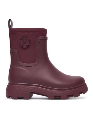 Obrázek produktu Tommy Hilfiger Holínky Th Stamp Warm Ankle Rain Boot FW0FW09544 Bordó