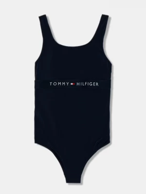 Obrázek produktu Tommy Hilfiger jednodílné plavky dětské námořnická modř