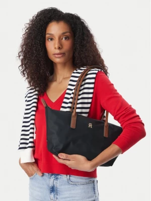 Obrázek produktu Tommy Hilfiger Kabelka Popette East West Tote AW0AW19211 Černá