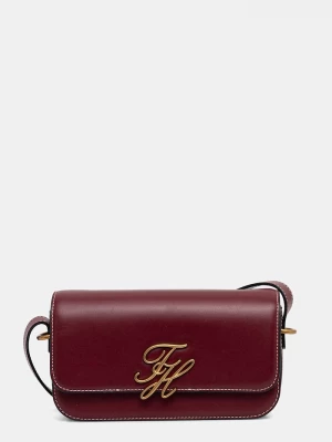 Obrázek produktu Tommy Hilfiger kabelka přes rameno dámská kožená burgundské