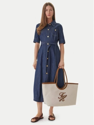 Obrázek produktu Tommy Hilfiger Kabelka Th Elev Summ Maxi Tote Canvas AW0AW18629 Béžová