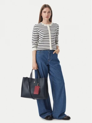Obrázek produktu Tommy Hilfiger Kabelka Th Icon Satchel Mono AW0AW18923 Tmavomodrá