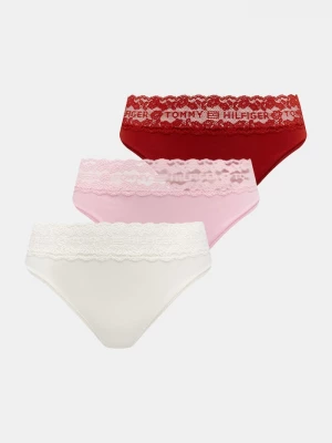Obrázek produktu Tommy Hilfiger kalhotky dámské bavlněné s elastanem 3-pack červená