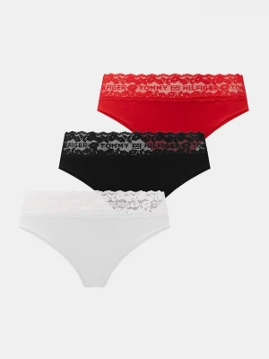 Obrázek produktu Tommy Hilfiger kalhotky dámské bavlněné s elastanem 3-pack námořnická modř