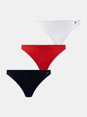 Obrázek produktu Tommy Hilfiger kalhotky dámské bavlnou 3-pack červená