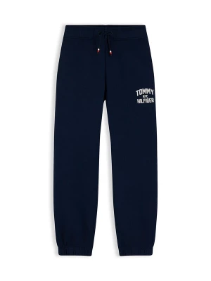 Obrázek produktu TOMMY HILFIGER Kalhoty 'Brand Love' noční modrá / bílá