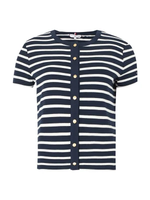 Obrázek produktu TOMMY HILFIGER Kardigan námořnická modř / bílá