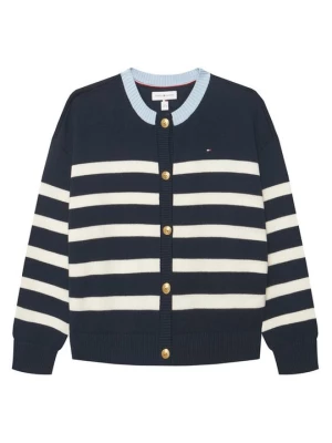 Obrázek produktu Tommy Hilfiger Kardigan Nautical Stripes KG0KG09696 Bílá Regular Fit