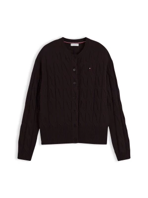 Obrázek produktu TOMMY HILFIGER Kardigan tmavě hnědá