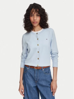 Obrázek produktu Tommy Hilfiger Kardigan WW0WW42370 Světle modrá Regular Fit