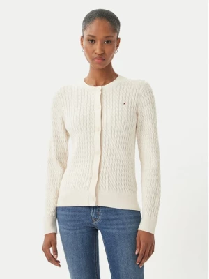 Obrázek produktu Tommy Hilfiger Kardigan WW0WW43329 Écru Regular Fit Krémová