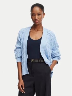 Obrázek produktu Tommy Hilfiger Kardigan WW0WW50078 Světle modrá Relaxed Fit