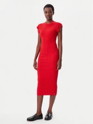 Obrázek produktu Tommy Hilfiger Každodenní šaty WW0WW44493 Červená Slim Fit