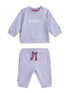 Obrázek produktu Tommy Hilfiger Kojenecká tepláková souprava Tommy Hilfiger fialová