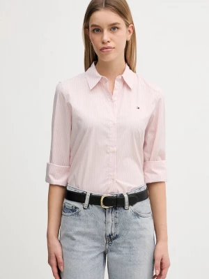 Obrázek produktu Tommy Hilfiger košile dámská bavlněná s elastanem růžová