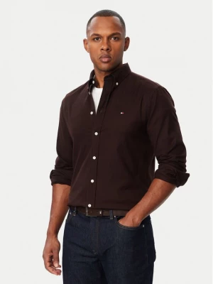 Obrázek produktu Tommy Hilfiger Košile Flannel Solid MW0MW40469 Tmavě hnědá Regular Fit