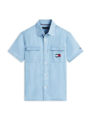 Obrázek produktu TOMMY HILFIGER Košile námořnická modř / modrá džínovina / červená / bílá