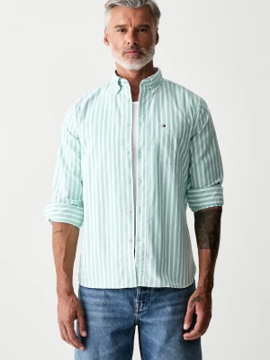 Obrázek produktu Tommy Hilfiger košile pánská bavlněná zelená