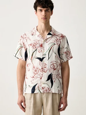 Obrázek produktu Tommy Hilfiger košile pánská lněná béžová
