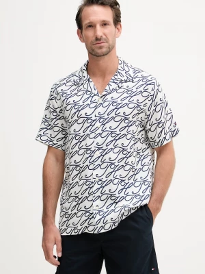 Obrázek produktu Tommy Hilfiger košile pánská se lnem SUMMER námořnická modř