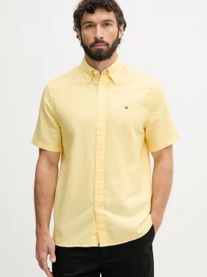 Obrázek produktu Tommy Hilfiger košile pánská se lnem žlutá