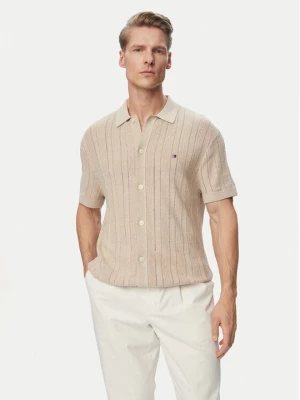 Obrázek produktu Tommy Hilfiger Košile Pointelle MW0MW43249 Béžová Regular Fit