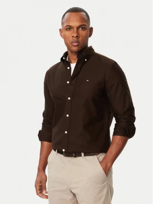 Obrázek produktu Tommy Hilfiger Košile Solid Heritage MW0MW35774 Tmavě hnědá Regular Fit