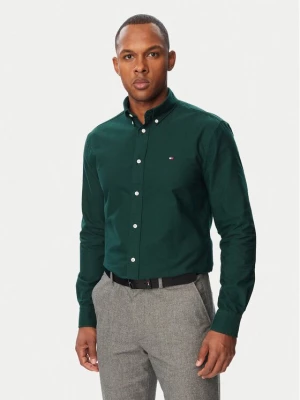 Obrázek produktu Tommy Hilfiger Košile Solid Heritage MW0MW35774 Tmavě zelená Regular Fit
