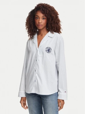 Obrázek produktu Tommy Hilfiger Pyžamová košile UW0UW05764 Světle modrá Regular Fit