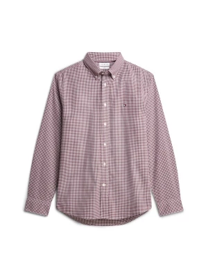 Obrázek produktu TOMMY HILFIGER Košile vínově červená / bílá
