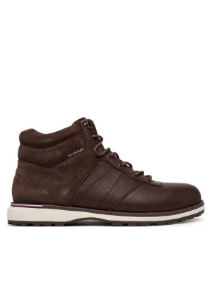 Obrázek produktu Tommy Hilfiger Kotníková obuv Corporate Outdoor Warm Lth Boot FM0FM05991 Hnědá