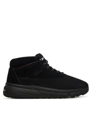 Obrázek produktu Tommy Hilfiger Kotníková obuv Hilfiger W Nbk Sde Hybrid Boot FM0FM05609 Černá