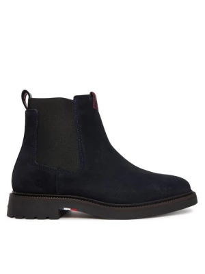 Obrázek produktu Tommy Hilfiger Kotníková obuv s elastickým prvkem Comfort Lwt FM0FM05592 Tmavomodrá