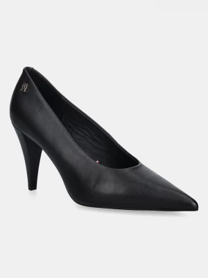Obrázek produktu Tommy Hilfiger Kožené lodičky Tommy Hilfiger TH SMOOTH LEATHER PUMP černá