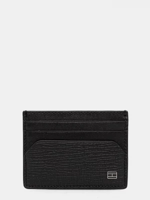 Obrázek produktu Tommy Hilfiger Kožené pouzdro na karty černá