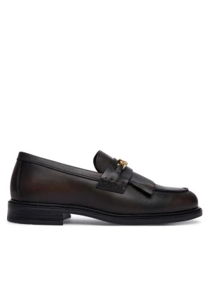 Obrázek produktu Tommy Hilfiger Loafersy Th Chain Fringe Leather Loafer FW0FW09668 Tmavě hnědá