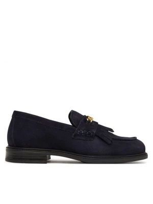 Obrázek produktu Tommy Hilfiger Loafersy Th Chain Fringe Suede Loafer FW0FW09918 Tmavomodrá