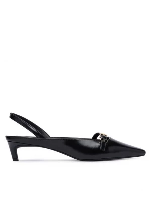 Obrázek produktu Tommy Hilfiger Lodičky Th Buckle Kitten Slingback Pump FW0FW09384 Černá
