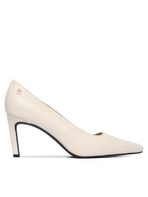Obrázek produktu Tommy Hilfiger Lodičky Th Logo Lth Pump Slanted Hl FW0FW09008 Écru Krémová