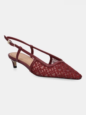 Obrázek produktu Tommy Hilfiger Lodičky Tommy Hilfiger MONO SQUARED TOE KITTEN SLINGB
