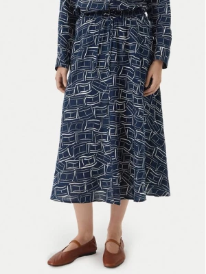 Obrázek produktu Tommy Hilfiger Midi sukně WW0WW50753 Tmavomodrá Regular Fit